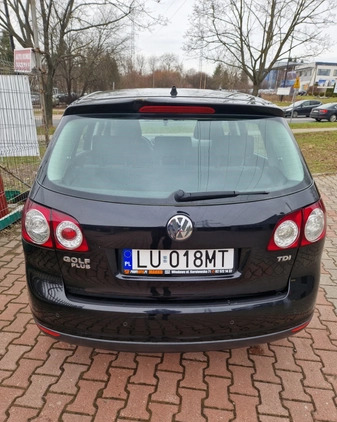 Volkswagen Golf Plus cena 18819 przebieg: 200870, rok produkcji 2009 z Lublin małe 16